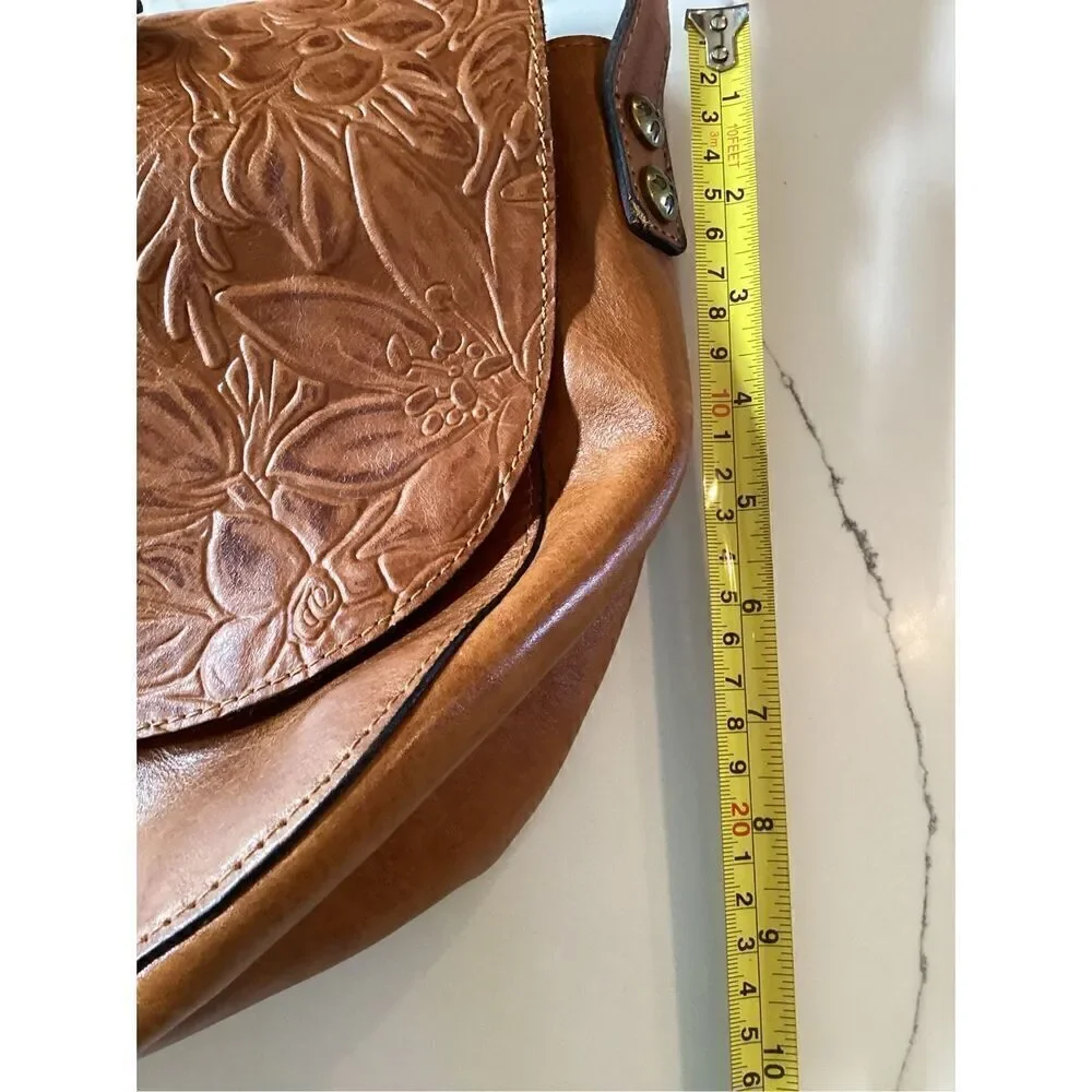 Patricia Nash Rosolini Tooled Leather Cross Body Purse Handbag Style P472203 - Picture 14 of 15